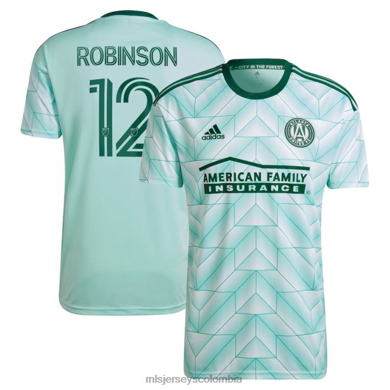 atlanta united fc miles robinson adidas mint 2022 the forest kit réplica de camiseta de jugador hombres MLS Jerseys jersey TJ666772