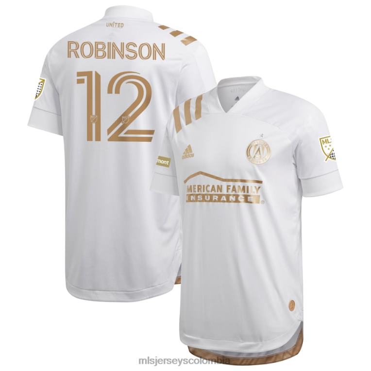 camiseta atlanta united fc miles robinson adidas blanca 2020 king's authentic hombres MLS Jerseys jersey TJ6661210