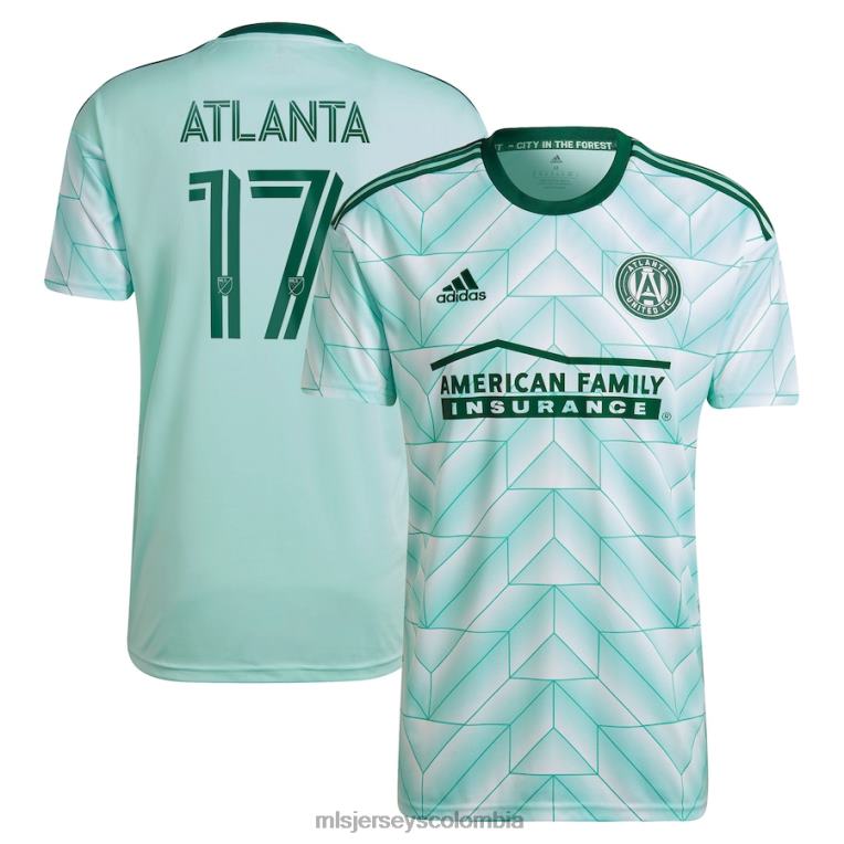 atlanta united fc adidas mint 2023 the forest kit réplica de camiseta de jugador hombres MLS Jerseys jersey TJ666792
