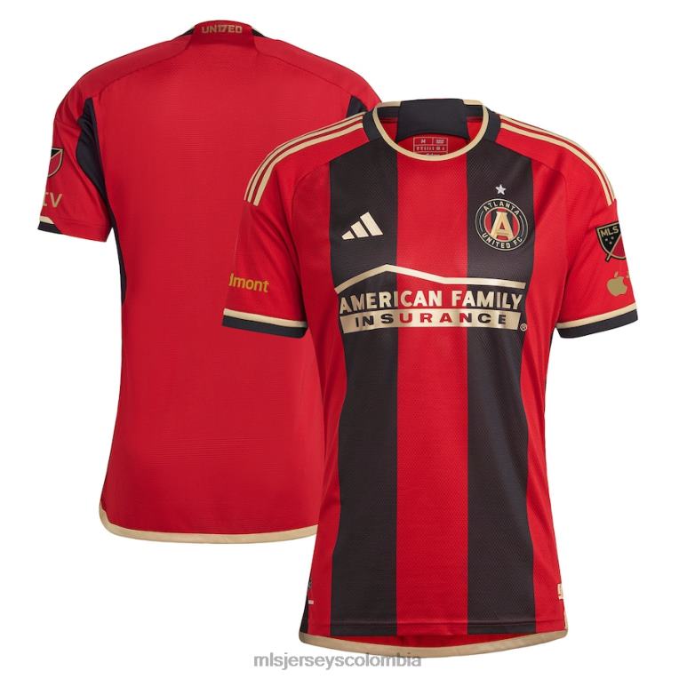 atlanta united fc adidas negro 2023 camiseta auténtica del kit 17s hombres MLS Jerseys jersey TJ66618