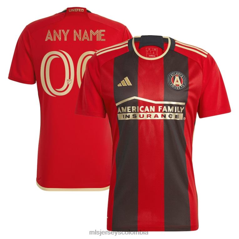 atlanta united fc adidas negro 2023 réplica del kit de los 17 camiseta personalizada hombres MLS Jerseys jersey TJ666144