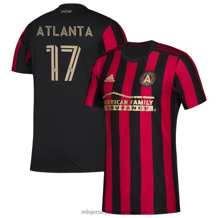 camiseta replica estrellas y rayas adidas roja 2020 del atlanta united fc hombres MLS Jerseys jersey TJ6661495