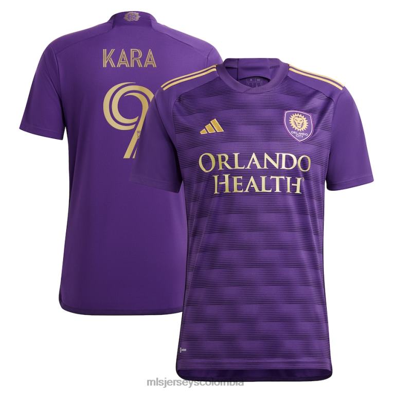 orlando city sc ercan kara adidas púrpura 2023 the wall kit réplica de camiseta del jugador hombres MLS Jerseys jersey TJ6661146