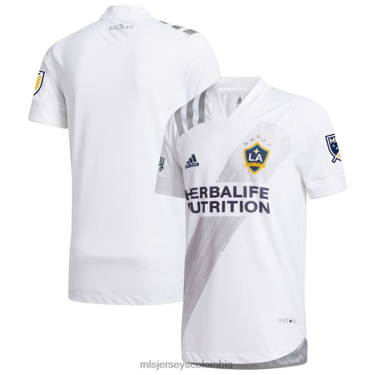 camiseta adidas blanca de la galaxy 2020 celebración de la 25ª temporada auténtica hombres MLS Jerseys jersey TJ666745
