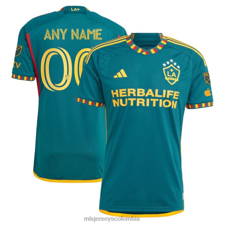 la galaxy adidas verde 2023 la kit auténtica camiseta personalizada hombres MLS Jerseys jersey TJ66674