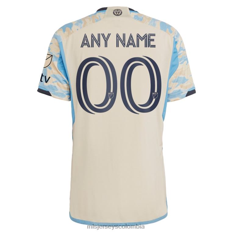 philadelphia union adidas tan 2023 para philly auténtica camiseta personalizada hombres MLS Jerseys jersey TJ6661355