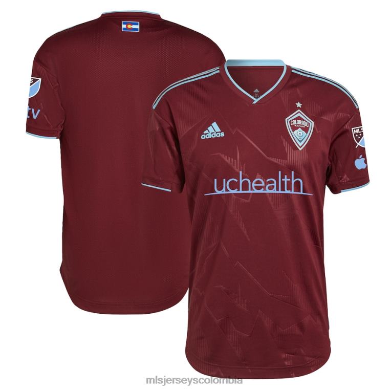 camiseta colorado rapids adidas burdeos 2023 club autentica hombres MLS Jerseys jersey TJ6661341
