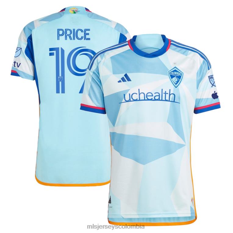 colorado rapids jack precio adidas azul claro 2023 nuevo día kit camiseta auténtica hombres MLS Jerseys jersey TJ666855