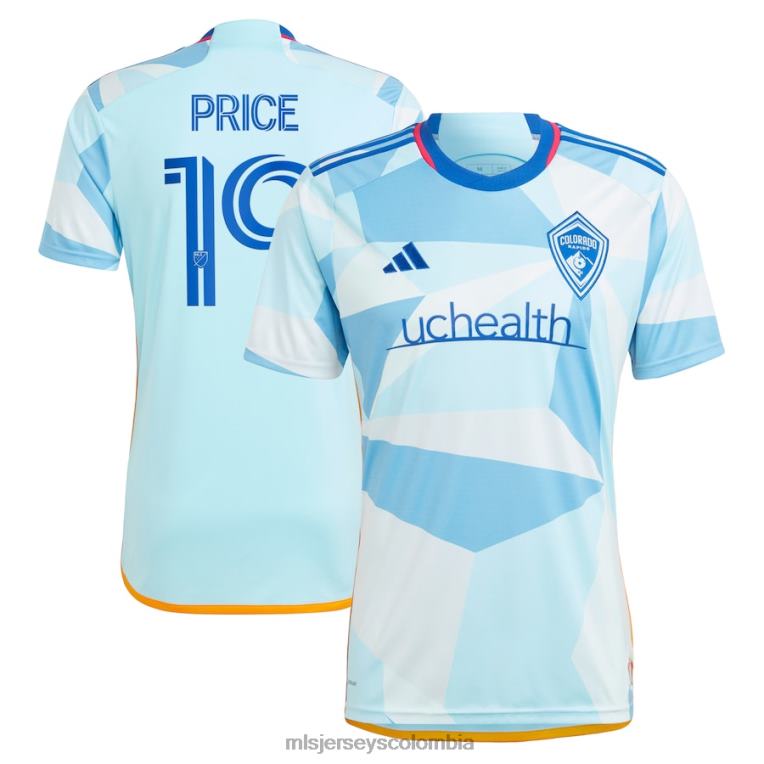 colorado rapids jack precio adidas azul claro 2023 nuevo día kit réplica camiseta hombres MLS Jerseys jersey TJ666720