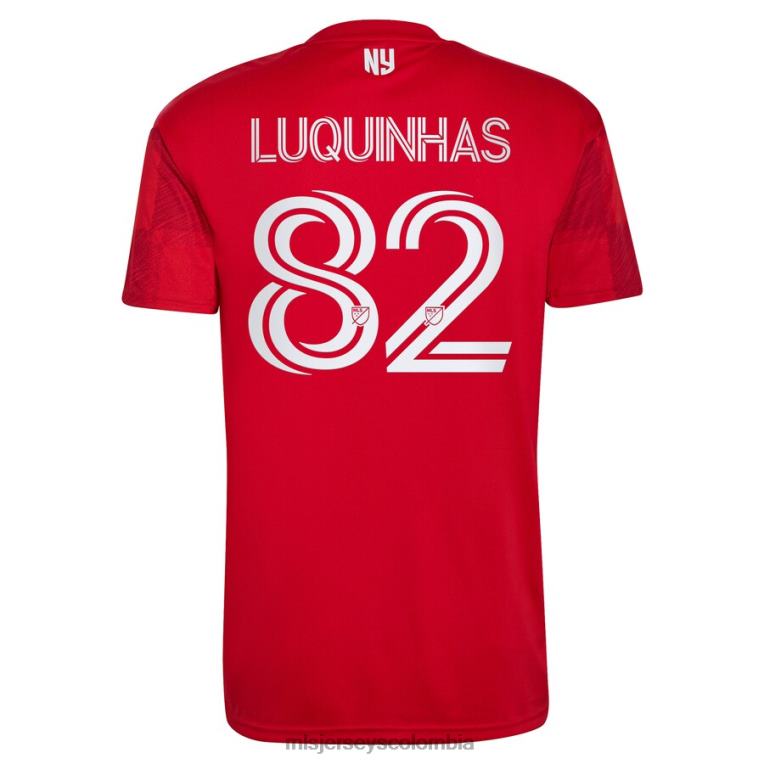 camiseta new york red bulls luquinhas adidas roja 2023 1ritmo replica jugador hombres MLS Jerseys jersey TJ666759