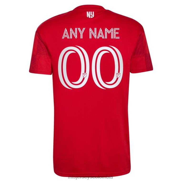 camiseta personalizada réplica 1ritmo roja adidas new york red bulls 2022 hombres MLS Jerseys jersey TJ666873
