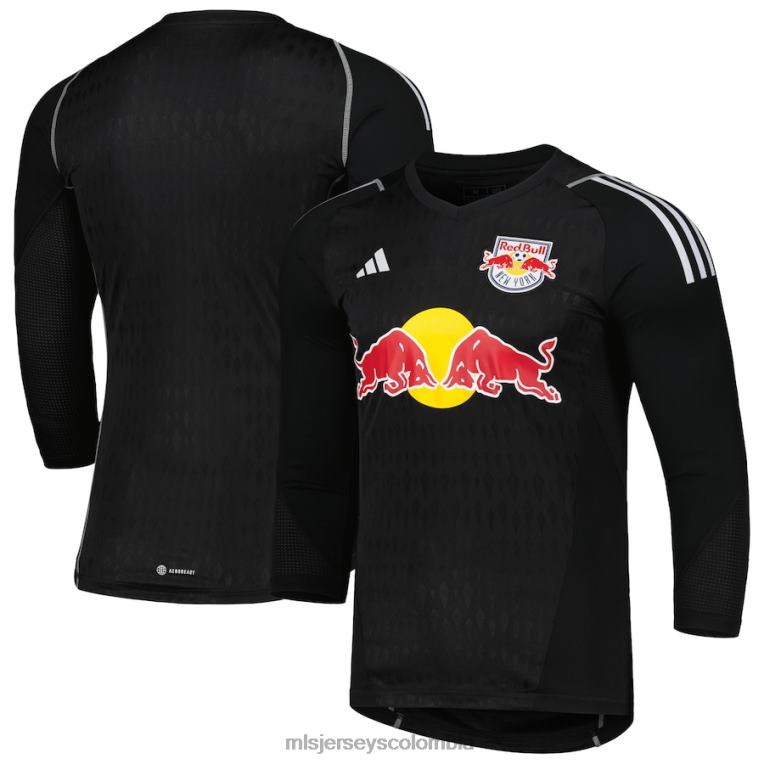 réplica de camiseta de portero de manga larga negra adidas new york red bulls 2023 hombres MLS Jerseys jersey TJ666539