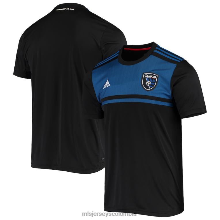Terremotos de San José adidas negro 2020 réplica en blanco camiseta aeroready primaria hombres MLS Jerseys jersey TJ666538