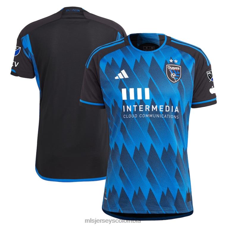 terremotos de san josé adidas azul 2023 camiseta de falla activa camiseta auténtica hombres MLS Jerseys jersey TJ66641