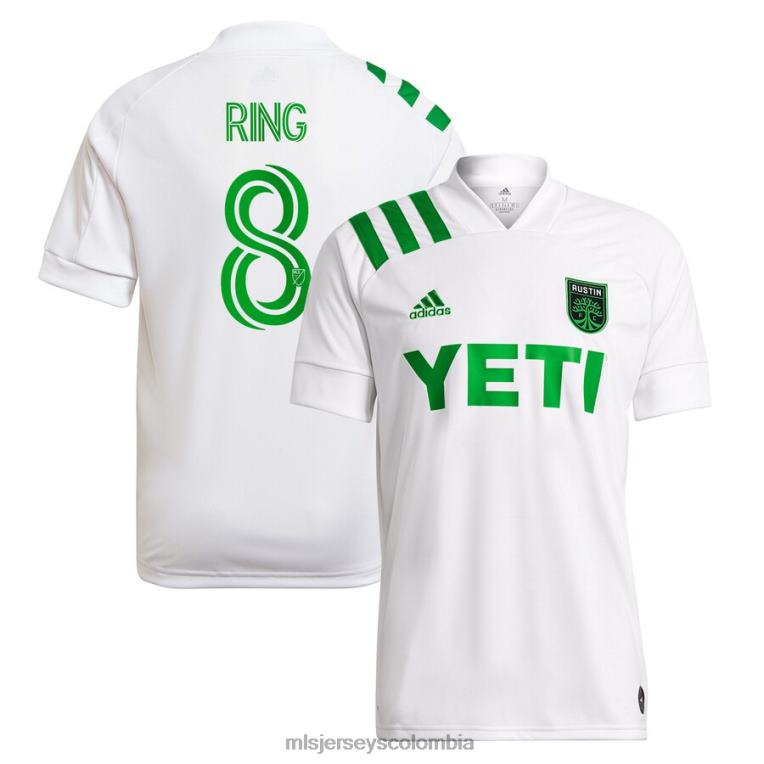 camiseta adidas austin fc alexander ring blanca 2021 legends replica hombres MLS Jerseys jersey TJ6661493
