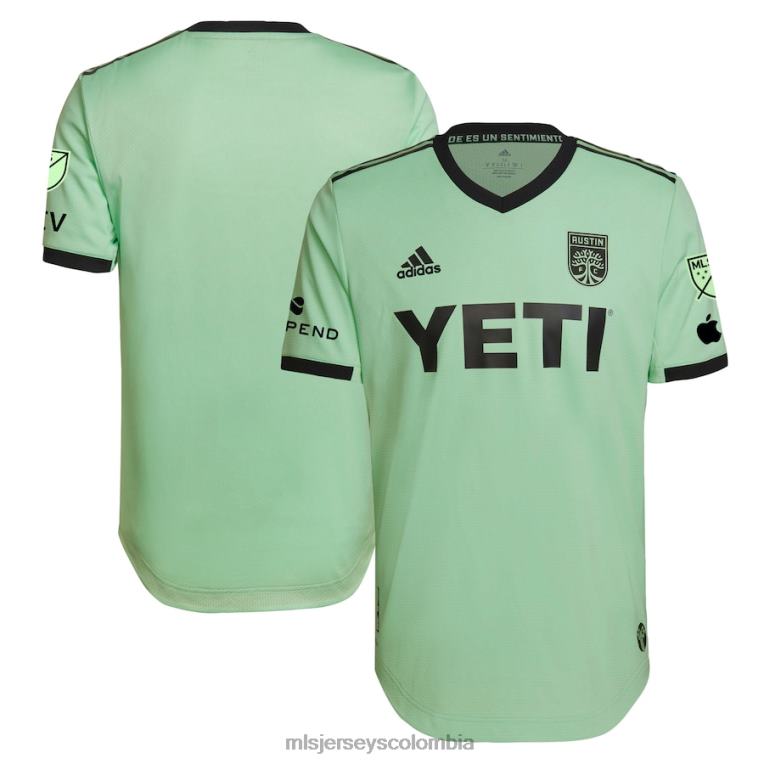 austin fc adidas mint 2023 the sentimiento kit camiseta auténtica hombres MLS Jerseys jersey TJ666154