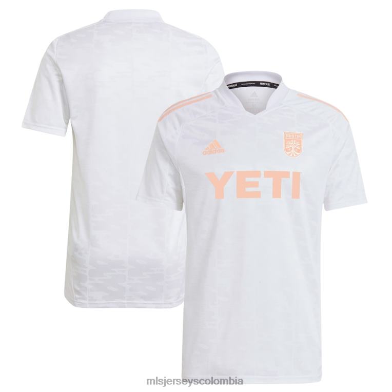 camiseta replica adidas austin fc blanca 2022 primeblue hombres MLS Jerseys jersey TJ666128