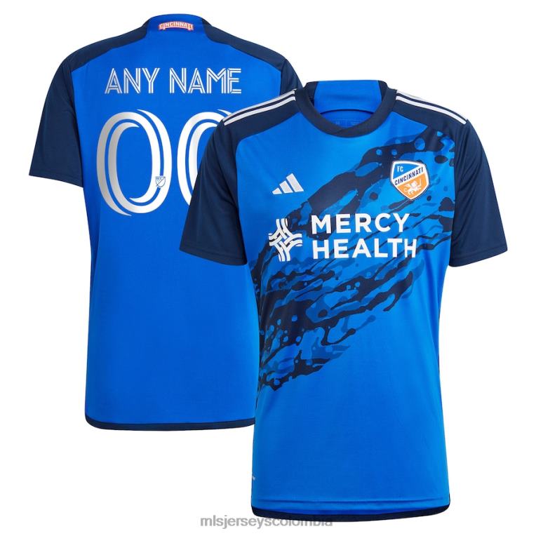 fc cincinnati adidas azul 2023 river kit réplica camiseta personalizada hombres MLS Jerseys jersey TJ666182