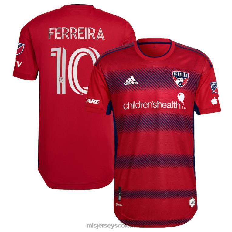 fc dallas jesus ferreira adidas rojo 2023 crescendo kit camiseta de jugador auténtica hombres MLS Jerseys jersey TJ666397