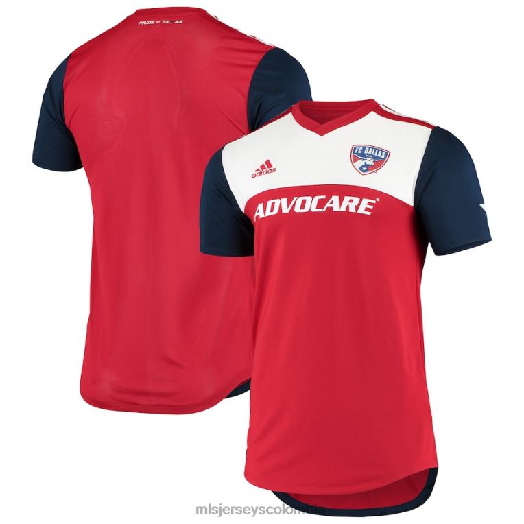camiseta replica local adidas roja 2019 del fc dallas hombres MLS Jerseys jersey TJ666936