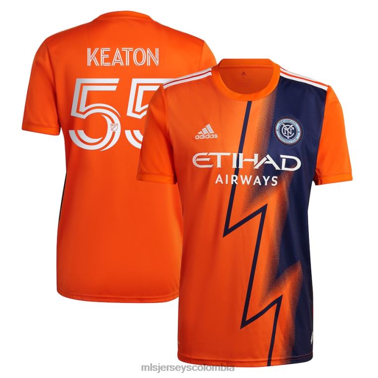 nueva york fc keaton parks adidas naranja 2023 the volt kit réplica de camiseta del jugador hombres MLS Jerseys jersey TJ6661052