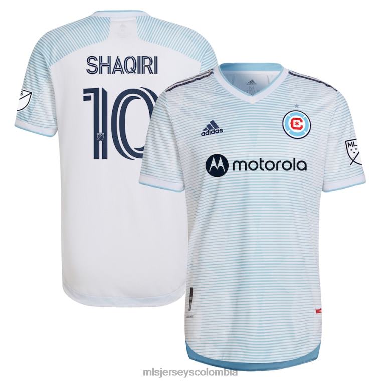 chicago fire camiseta adidas blanca 2022 lakefront kit auténtica de jugador hombres MLS Jerseys jersey TJ6661347