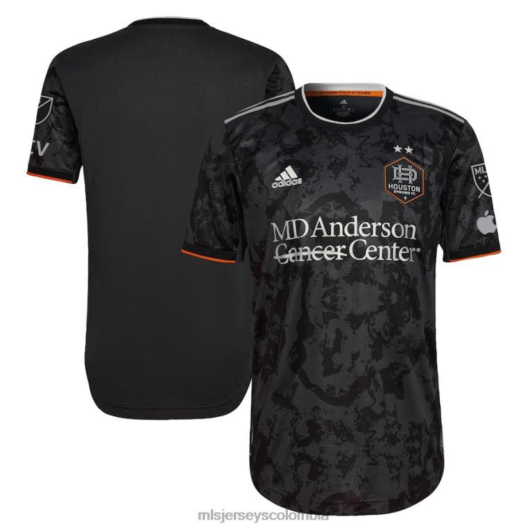 camiseta houston dynamo fc adidas negra 2023 the bayou city auténtica hombres MLS Jerseys jersey TJ666294