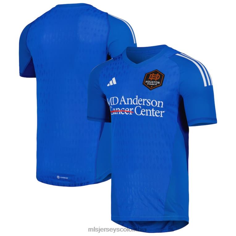 houston dynamo fc adidas azul réplica camiseta de portero 2023 hombres MLS Jerseys jersey TJ666582