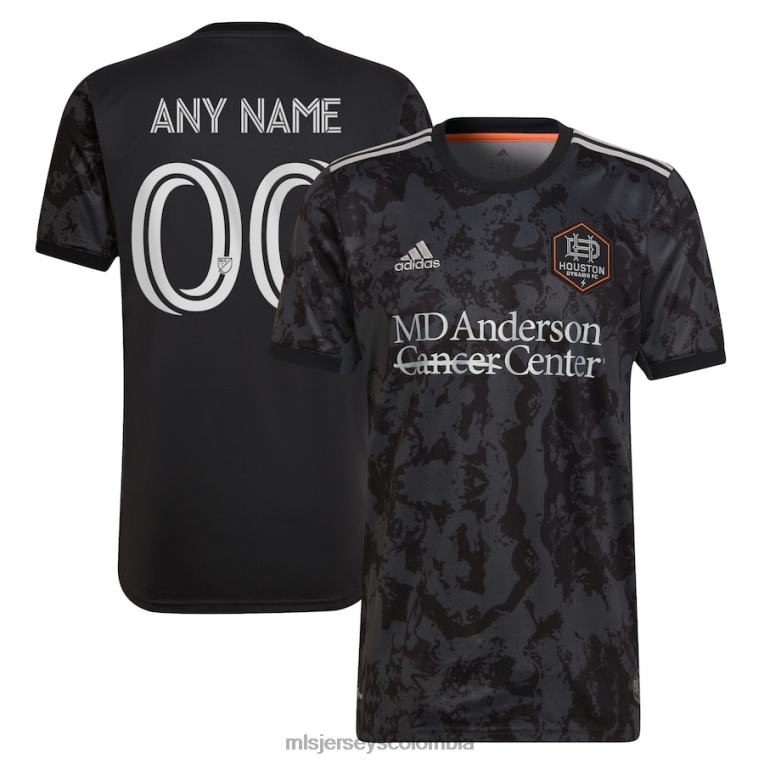 houston dynamo fc adidas negro 2022 camiseta de la ciudad del bayou réplica camiseta personalizada hombres MLS Jerseys jersey TJ666952