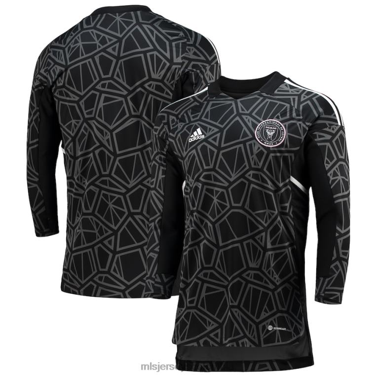 camiseta de portero adidas inter miami cf negro/blanco hombres MLS Jerseys jersey TJ666599