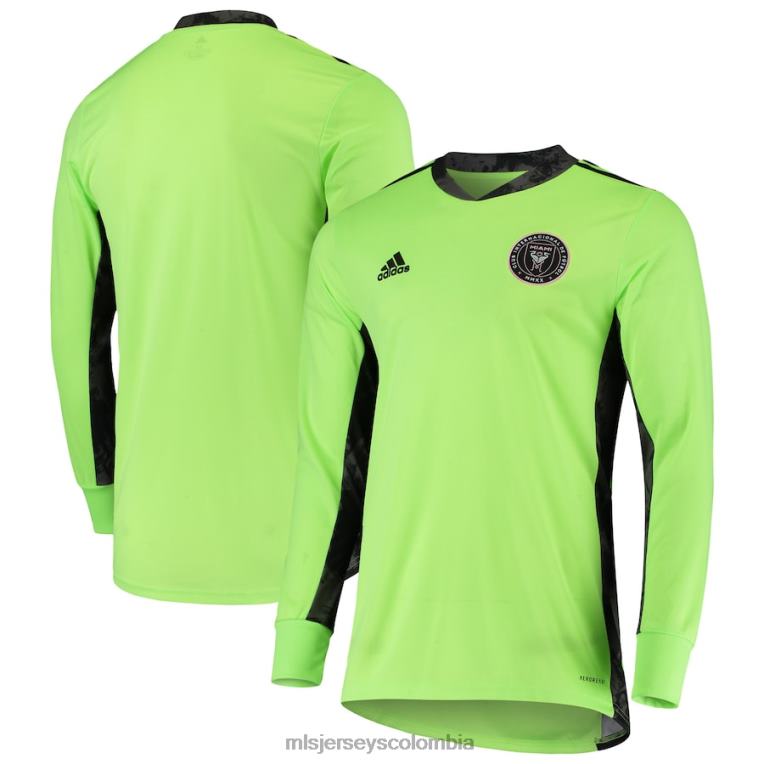 camiseta de portero de manga larga réplica verde adidas inter miami cf hombres MLS Jerseys jersey TJ666829