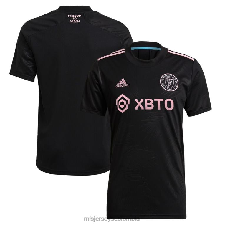 camiseta inter miami cf adidas negra 2021 réplica la palma hombres MLS Jerseys jersey TJ666438