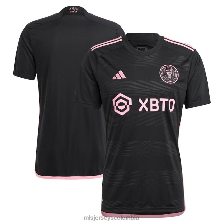 camiseta inter miami cf adidas negra 2023 réplica la noche hombres MLS Jerseys jersey TJ66661