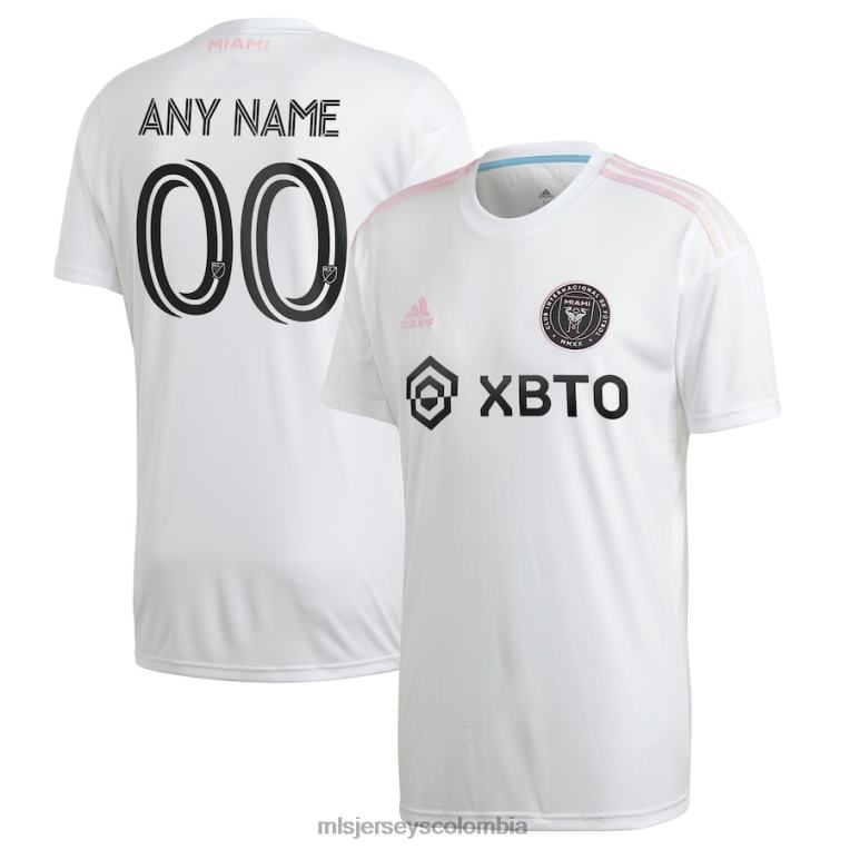 camiseta replica personalizada primaria inter miami cf adidas blanca 2020 hombres MLS Jerseys jersey TJ666870