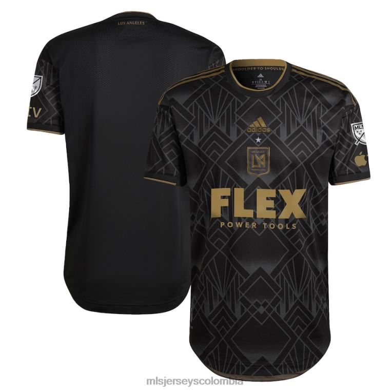 camiseta adidas negra del quinto aniversario del lafc 2023 hombres MLS Jerseys jersey TJ66610