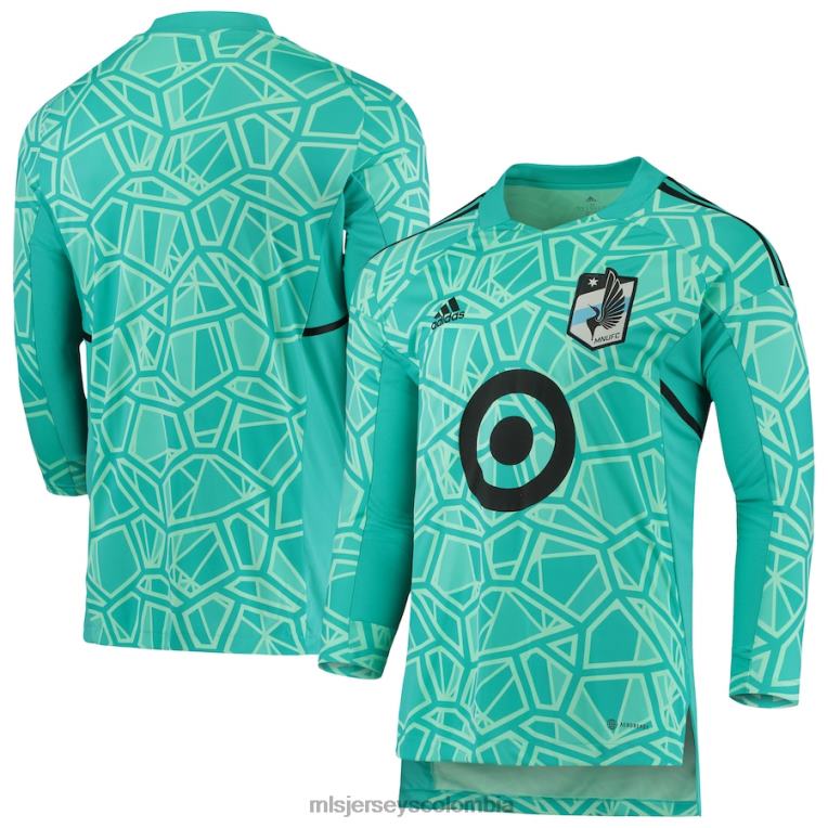 camiseta de portero adidas minnesota united fc menta/negro hombres MLS Jerseys jersey TJ666430