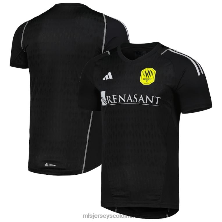 nashville sc adidas camiseta de portero replica negra 2023 hombres MLS Jerseys jersey TJ666482