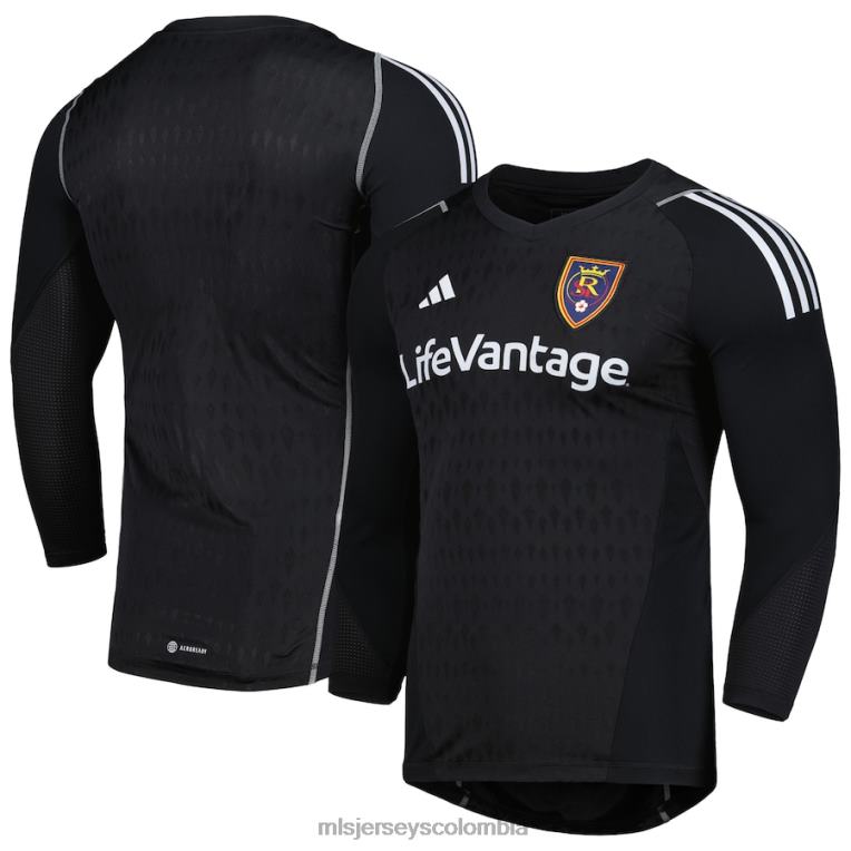 réplica de camiseta de portero de manga larga negra adidas real salt lake 2023 hombres MLS Jerseys jersey TJ6661104