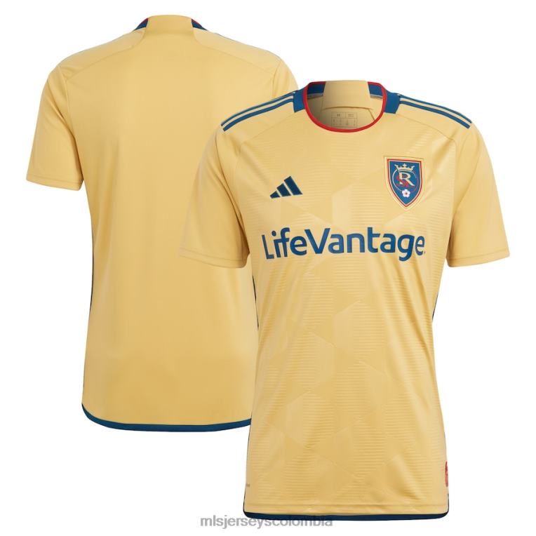 real salt lake adidas gold 2023 réplica del kit del estado de la colmena hombres MLS Jerseys jersey TJ666138