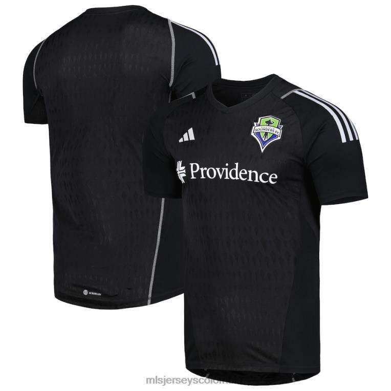 seattle sounders fc adidas negra réplica de camiseta de portero 2023 hombres MLS Jerseys jersey TJ666359