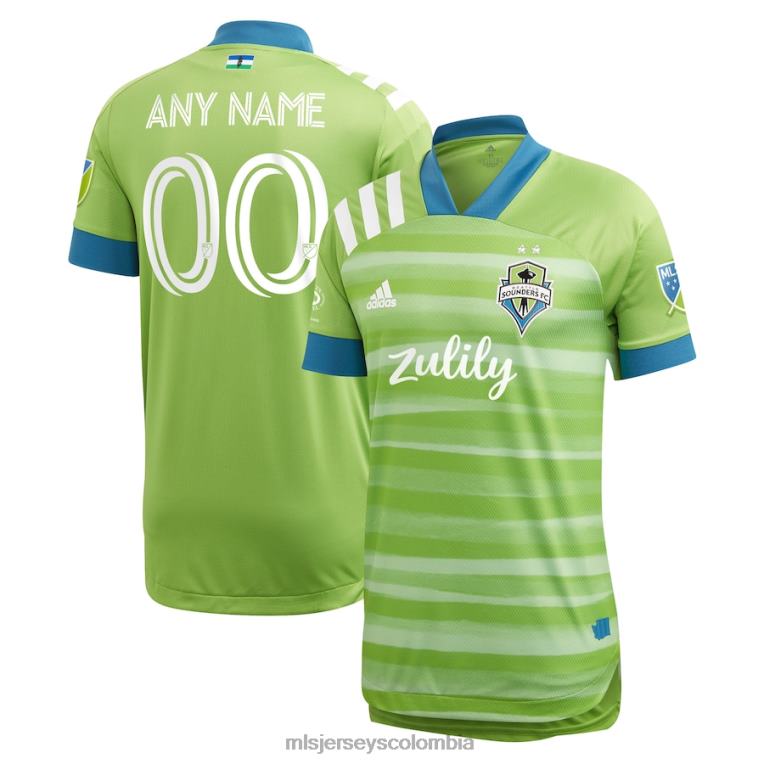 seattle sounders fc adidas verde 2021 camiseta personalizada auténtica primaria hombres MLS Jerseys jersey TJ666121