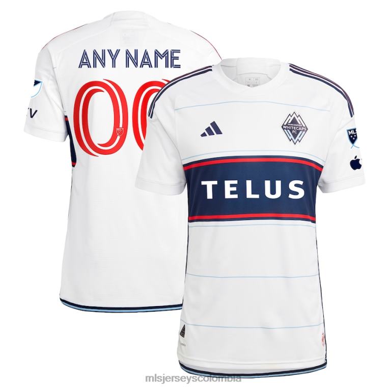 vancouver whitecaps fc adidas blanco 2023 bloodlines auténtica camiseta personalizada hombres MLS Jerseys jersey TJ666633