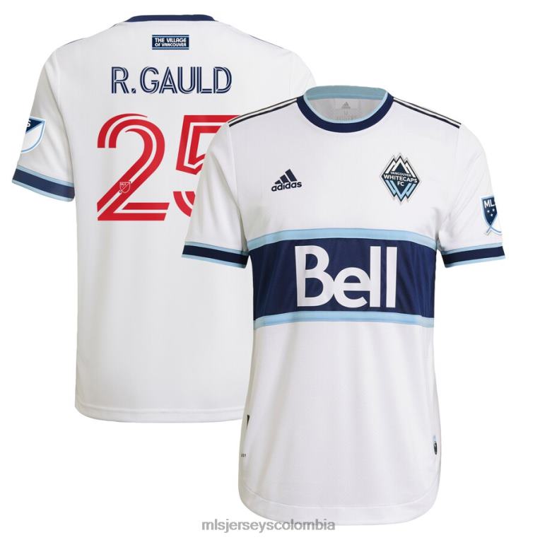 vancouver whitecaps fc ryan gauld camiseta adidas blanca 2021 primaria auténtica de jugador hombres MLS Jerseys jersey TJ6661079