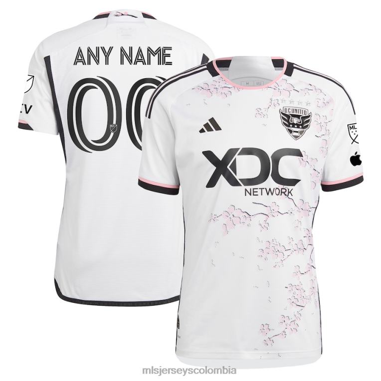 corriente continua. United adidas blanco 2023 el kit de flor de cerezo auténtica camiseta personalizada hombres MLS Jerseys jersey TJ666102