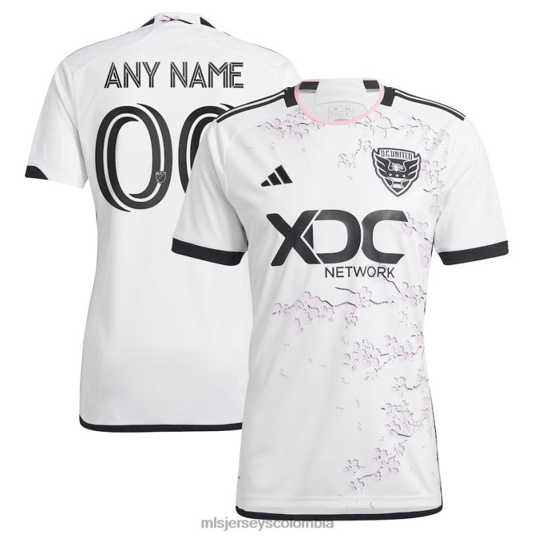 corriente continua. United adidas blanco 2023 réplica del kit de flor de cerezo camiseta personalizada hombres MLS Jerseys jersey TJ666314