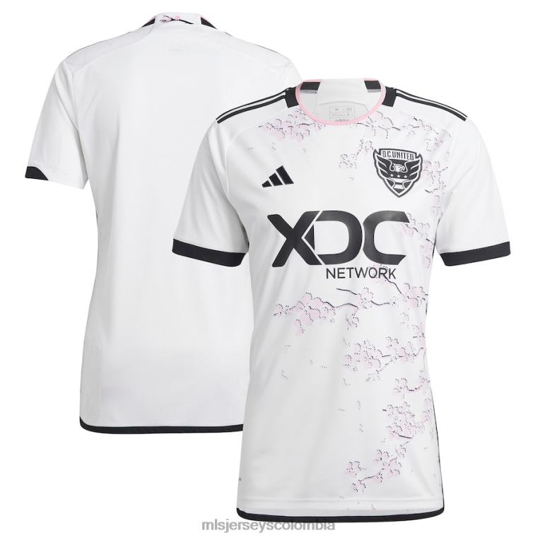 corriente continua. camiseta réplica del kit de la flor de cerezo blanca adidas united 2023 hombres MLS Jerseys jersey TJ66643
