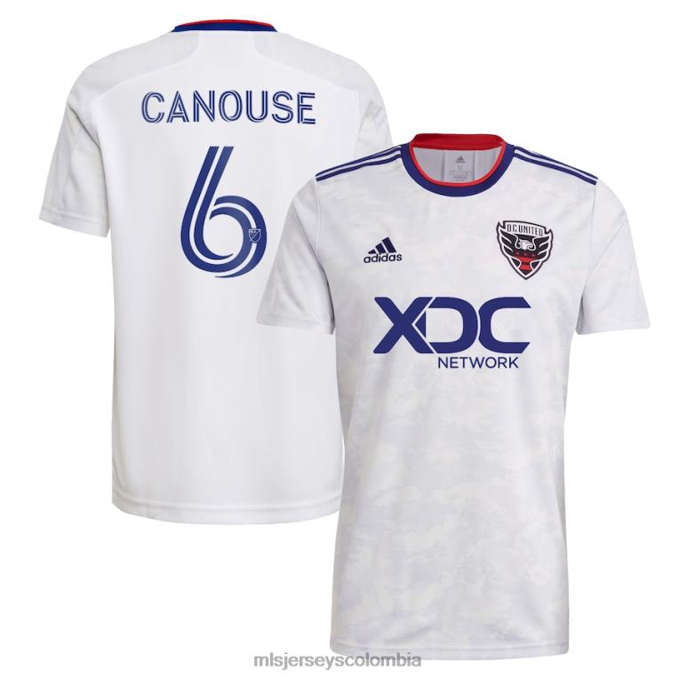 corriente continua. camiseta adidas united russell canouse blanca 2022 réplica del jugador de mármol hombres MLS Jerseys jersey TJ666859