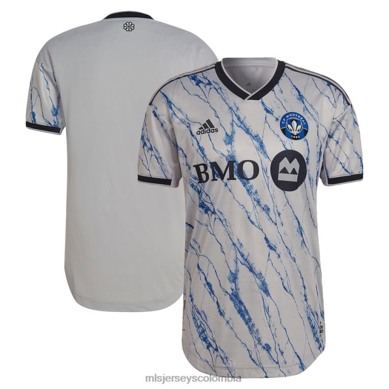 camiseta adidas cf montreal gris 2023 secundaria autentica hombres MLS Jerseys jersey TJ666167