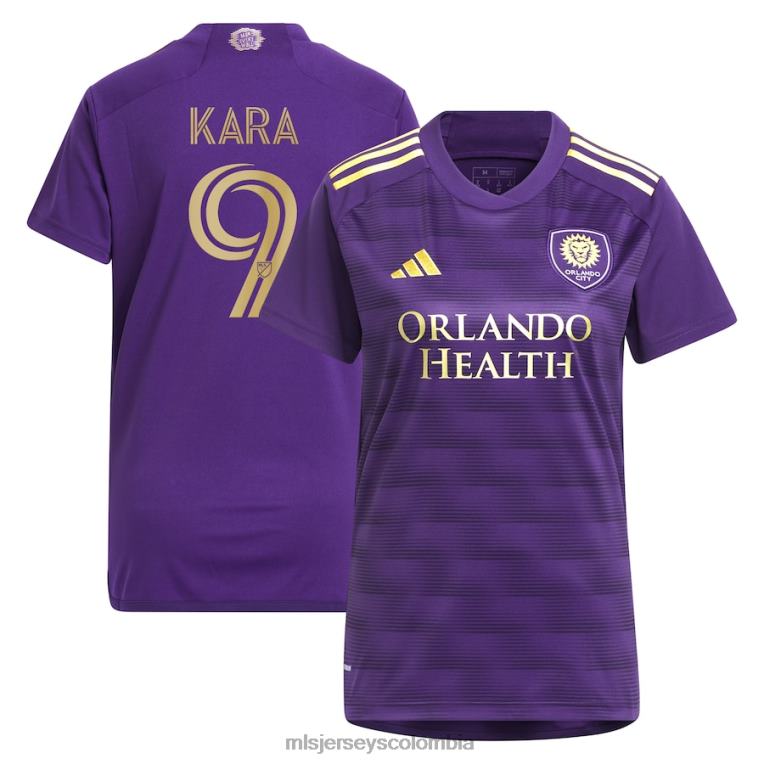 orlando city sc ercan kara adidas púrpura 2023 the wall kit réplica de camiseta del jugador mujer MLS Jerseys jersey TJ6661129