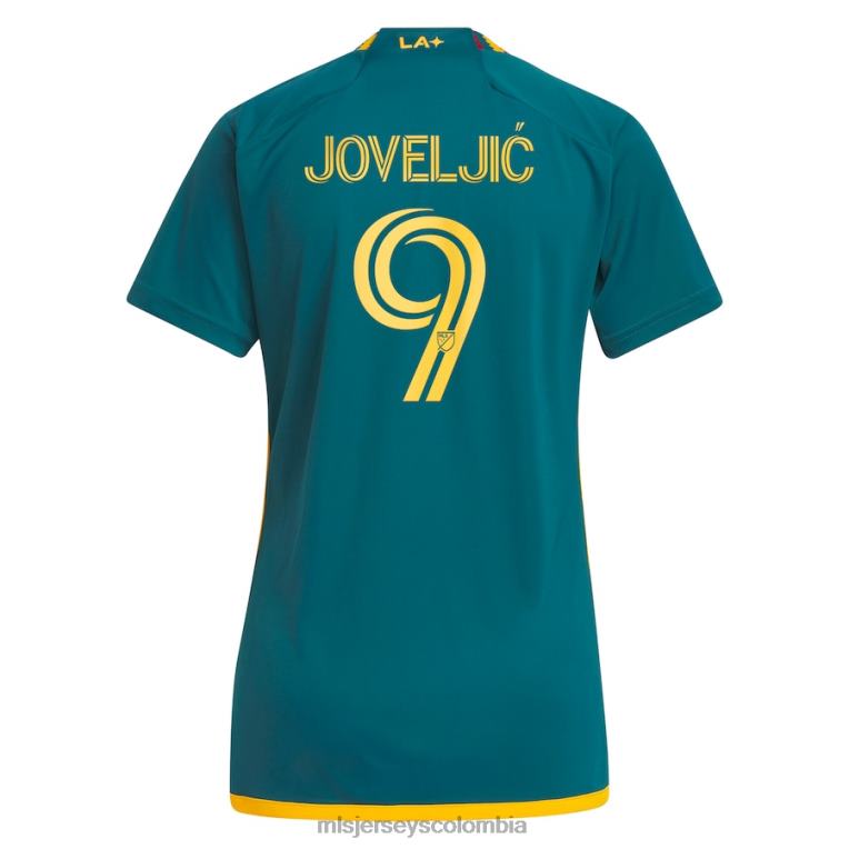 la galaxy deja joveljic adidas verde 2023 la kit réplica camiseta de jugador mujer MLS Jerseys jersey TJ666992